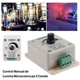 DIMMER MANUAL LED MONOCOLOR 12V-24V / 8A